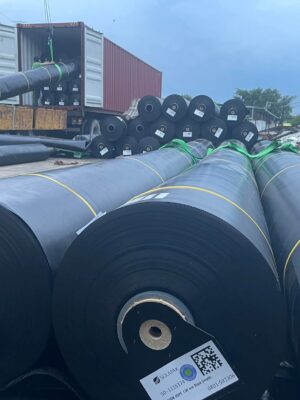 Màng chống thấm HDPE lót hầm Biogas