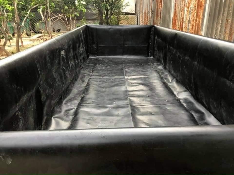 Bể bạt HDPE Vuông/Chữ Nhật (Phổ biến nuôi Lươn, Ốc, Ếch)