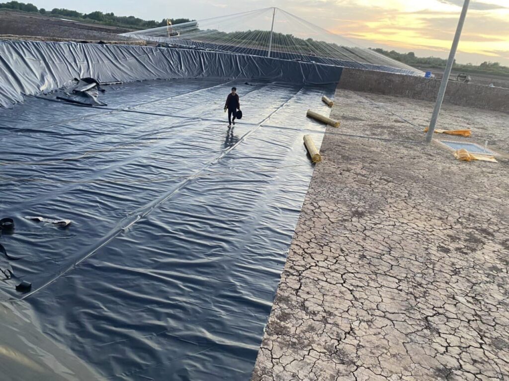 Màng chống thấm sân thượng HDPE