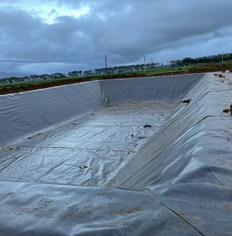 Bạt lót ao hồ HDPE chứa nước nuôi tôm cá ở Lâm Đồng