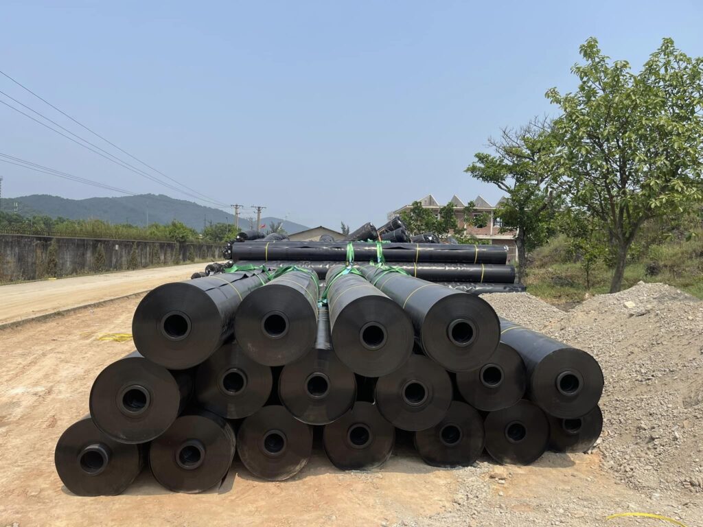 Bạt chống thấm sân thượng mái nhà HDPE