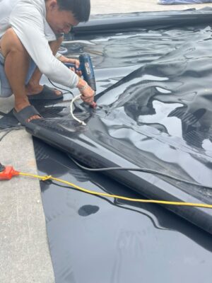 Bạn có thể tự hàn bạt HDPE tại nhà đơn giản