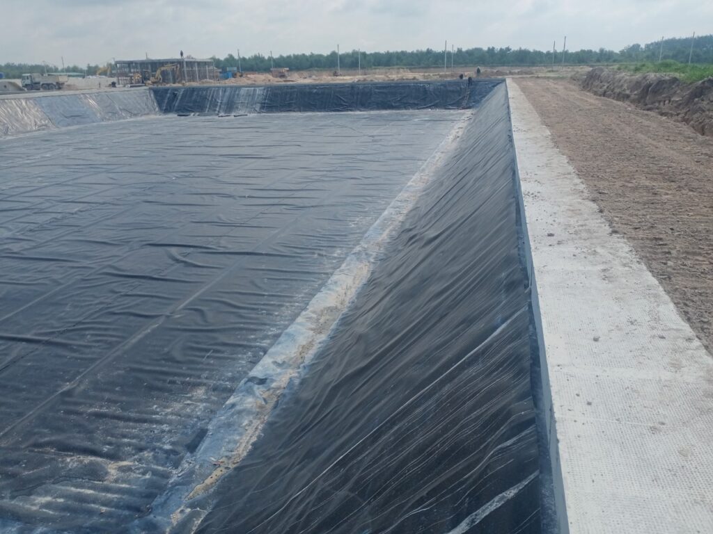 Bạt lót hồ nuôi tôm HDPE ở Bình Dương