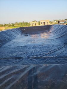 Bạt lót hồ chứa nước tưới cây HDPE