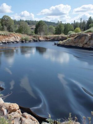 Bạt lót kè bờ sông, bờ ao HDPE