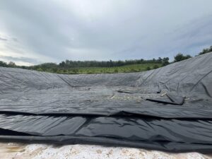 Bạt lót ao hồ HDPE chứa nước nuôi tôm cá ở Lấp Vò