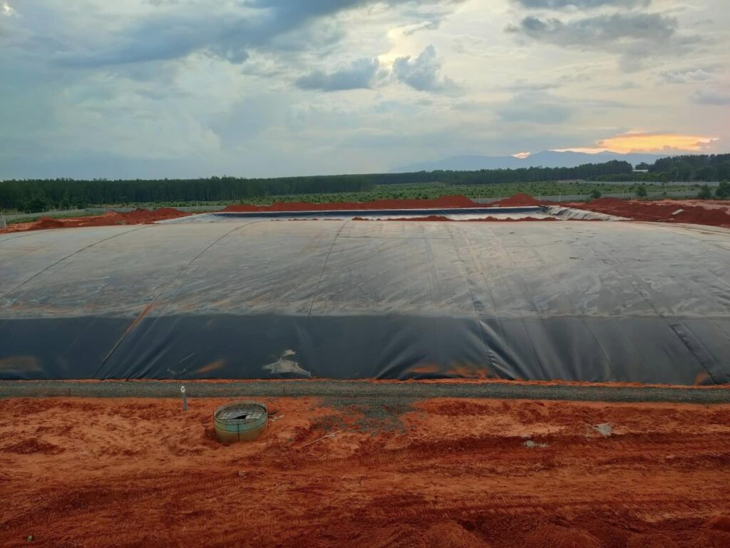 Túi Biogas 400 khối HDPE