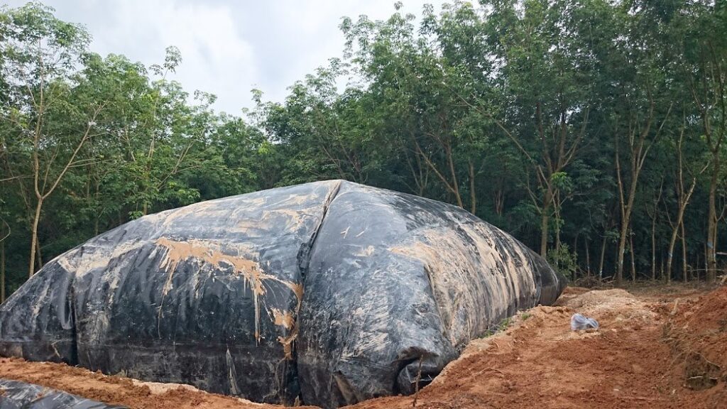 Túi Biogas 350 khối HDPE