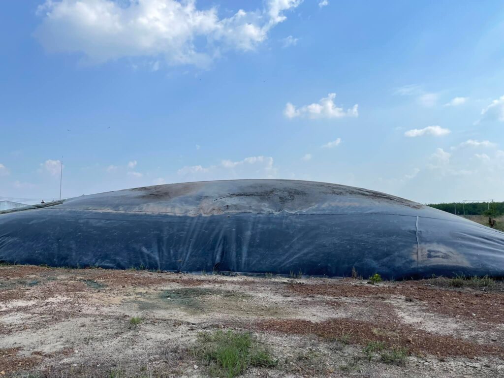 Túi Biogas 300 khối HDPE