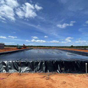 Bạt nhựa HDPE dày 0,3mm lót hồ nuôi cá