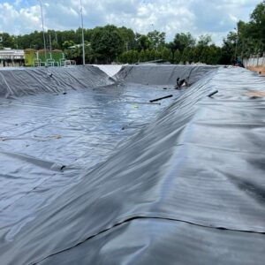 Bạt nhựa HDPE dày 0,3mm lót hồ chứa nước