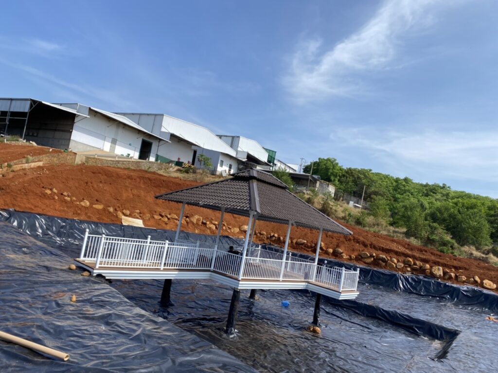 Bạt lót hồ cá Koi HDPE