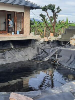 Bạt lót hồ cảnh quan sân golf, resort HDPE