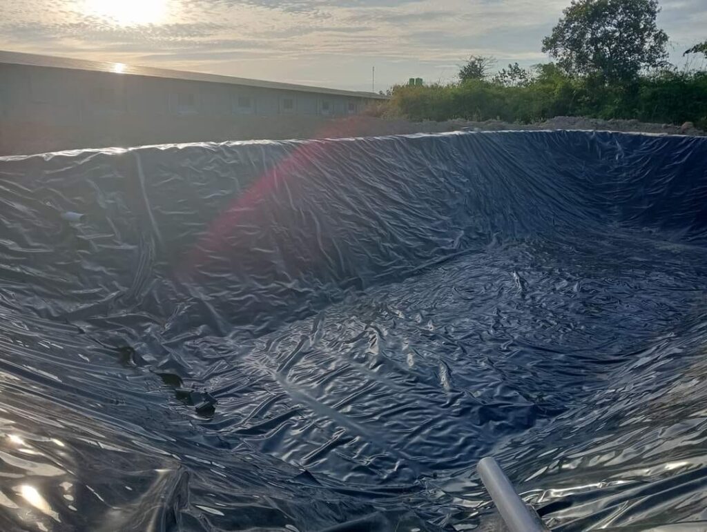 Bạt lót ao hồ HDPE chứa nước nuôi tôm cá ở Lâm Hà Bạt lót ao hồ HDPE chứa nước nuôi tôm cá ở Lâm Hà
