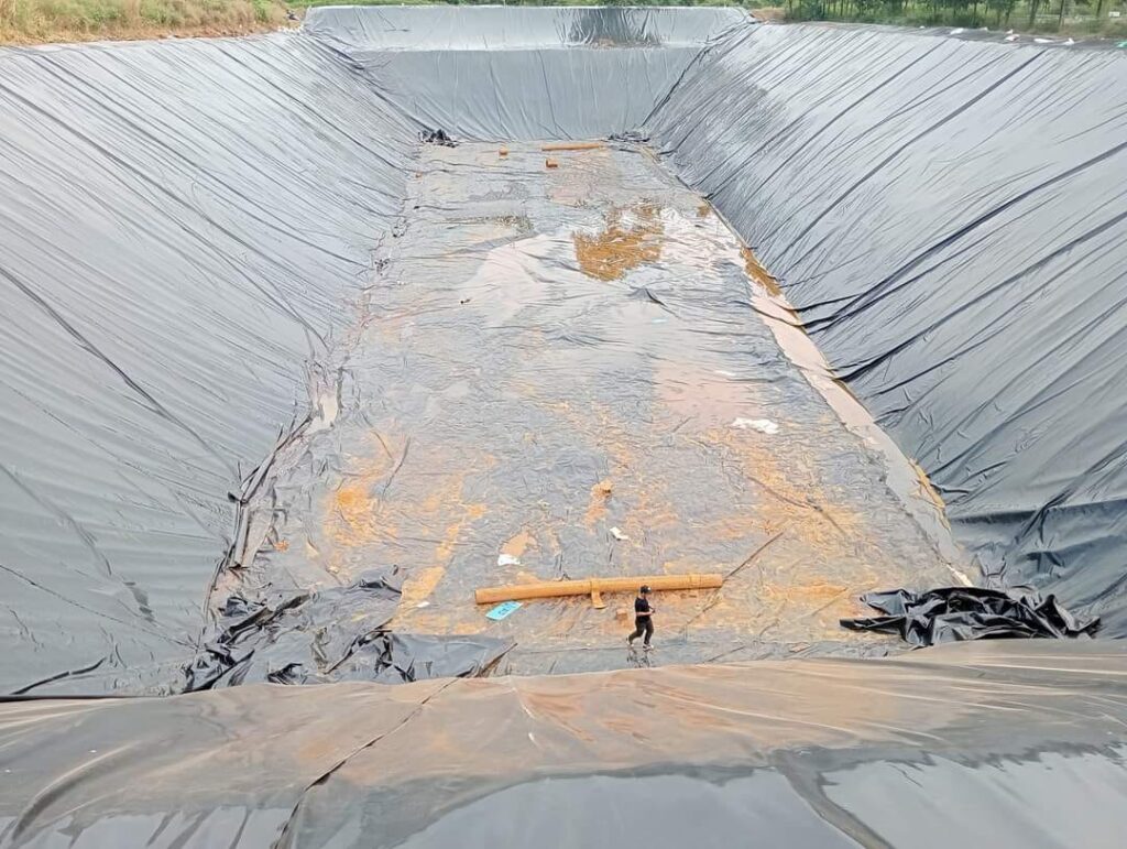 Bạt lót hồ nuôi tôm HDPE