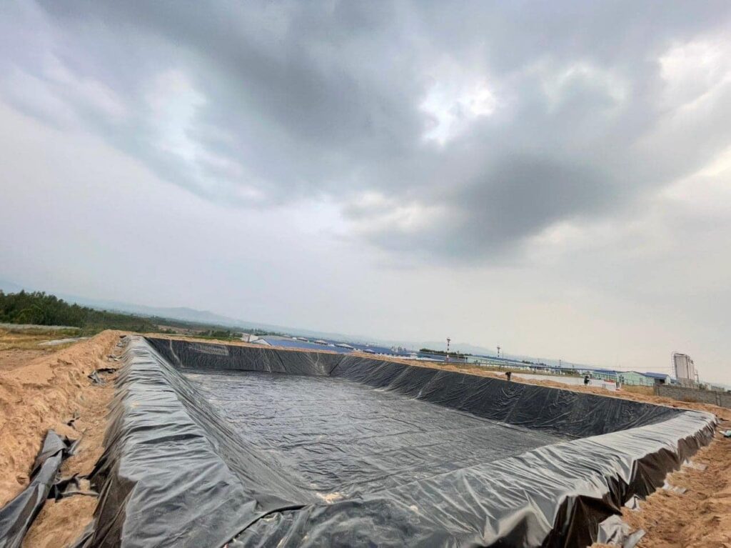 Bạt nhựa HDPE lót ao hồ nuôi cá