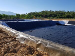 Bạt lót ao hồ HDPE chứa nước nuôi tôm cá ở Nhà Bè