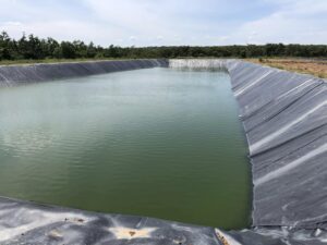 Bạt lót ao hồ HDPE ở Bình Thuận chứa nước nuôi tôm cá