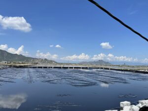 Bạt lót ao hồ HDPE chứa nước nuôi tôm cá ở Cần Giờ