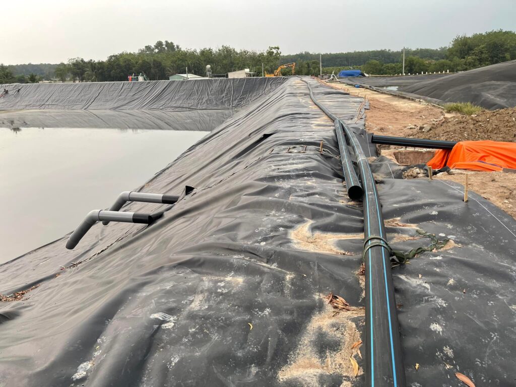 Bạt nhựa HDPE lót ao hồ nuôi tôm