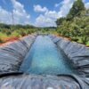 Bạt lót hồ chứa nước tưới cây HDPE ở Ninh Thuận