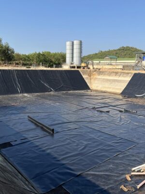Bạt lót ao hồ HDPE ở Bình Thuận chứa nước nuôi tôm cá