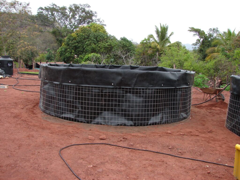 Bể tròn bạt HDPE nuôi cá
