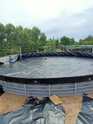 Bể bạt nuôi cá HDPE nuôi lươn ốc ếch thuỷ sản
