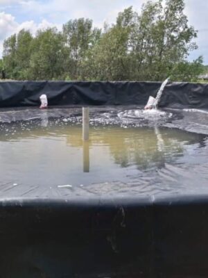 Bể tròn bạt HDPE nuôi cá