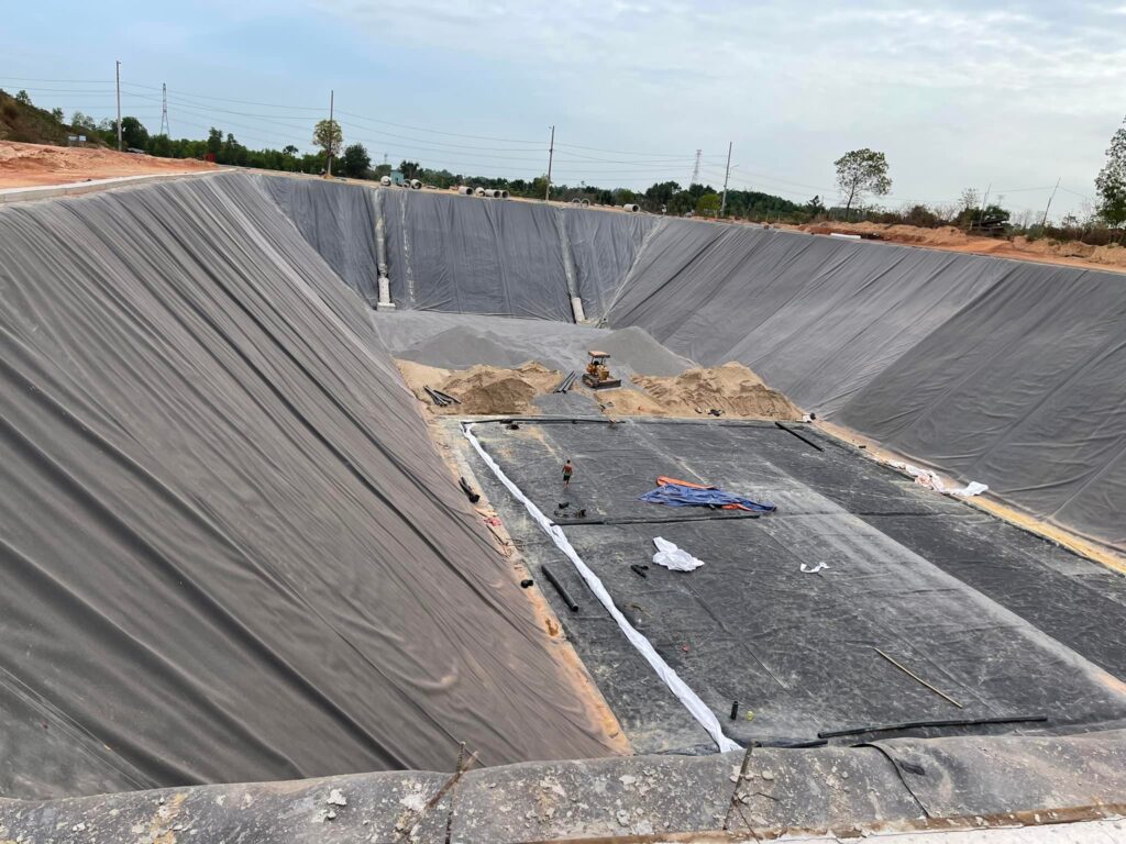 Bạt hdpe dày 1mm lót ao hồ