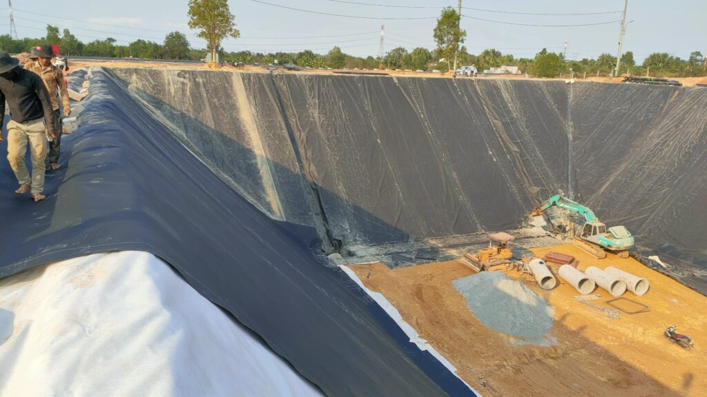 Màng bạt nhựa HDPE dày 0,5mm