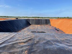 Bạt lót ao hồ HDPE chứa nước nuôi tôm cá ở Ninh Thuận