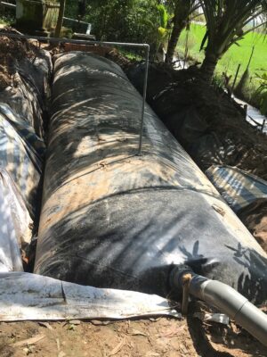 Túi Biogas 350 khối HDPE