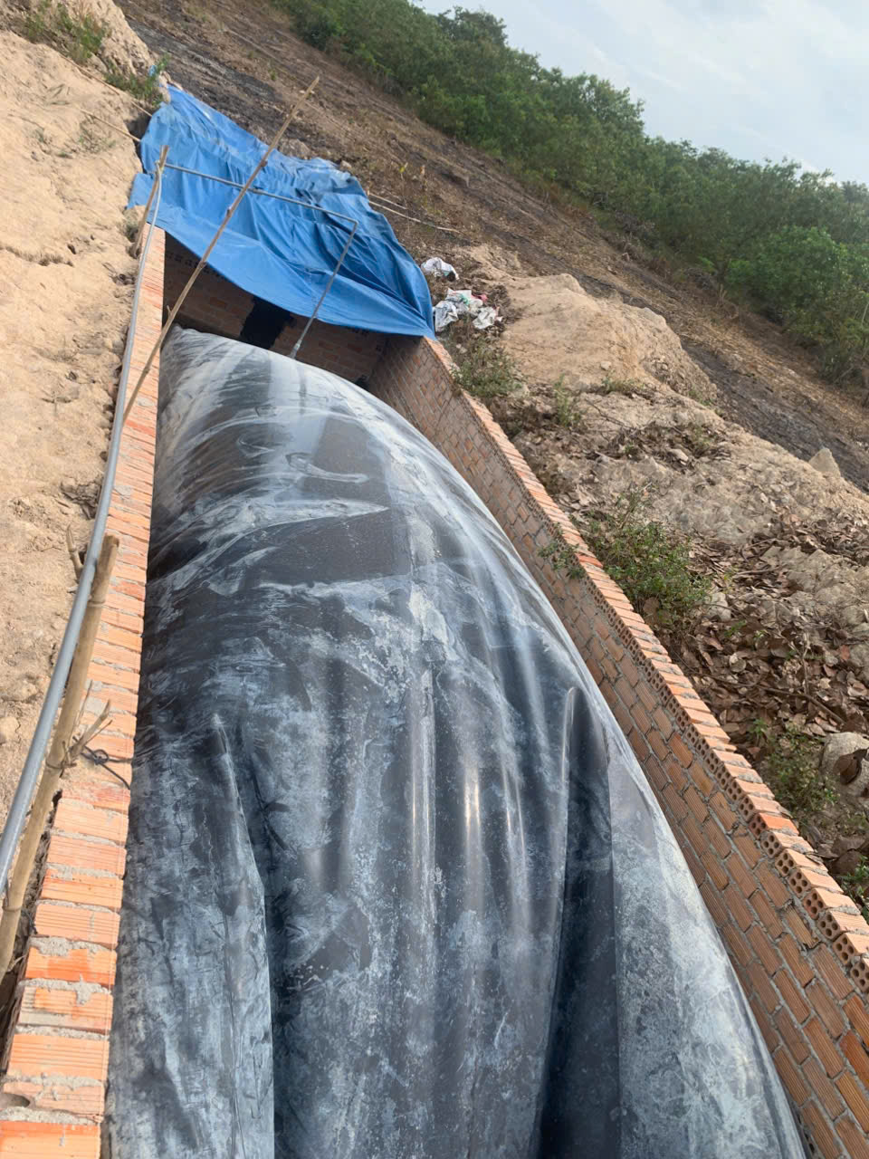 Túi biogas 20 khối HDPE