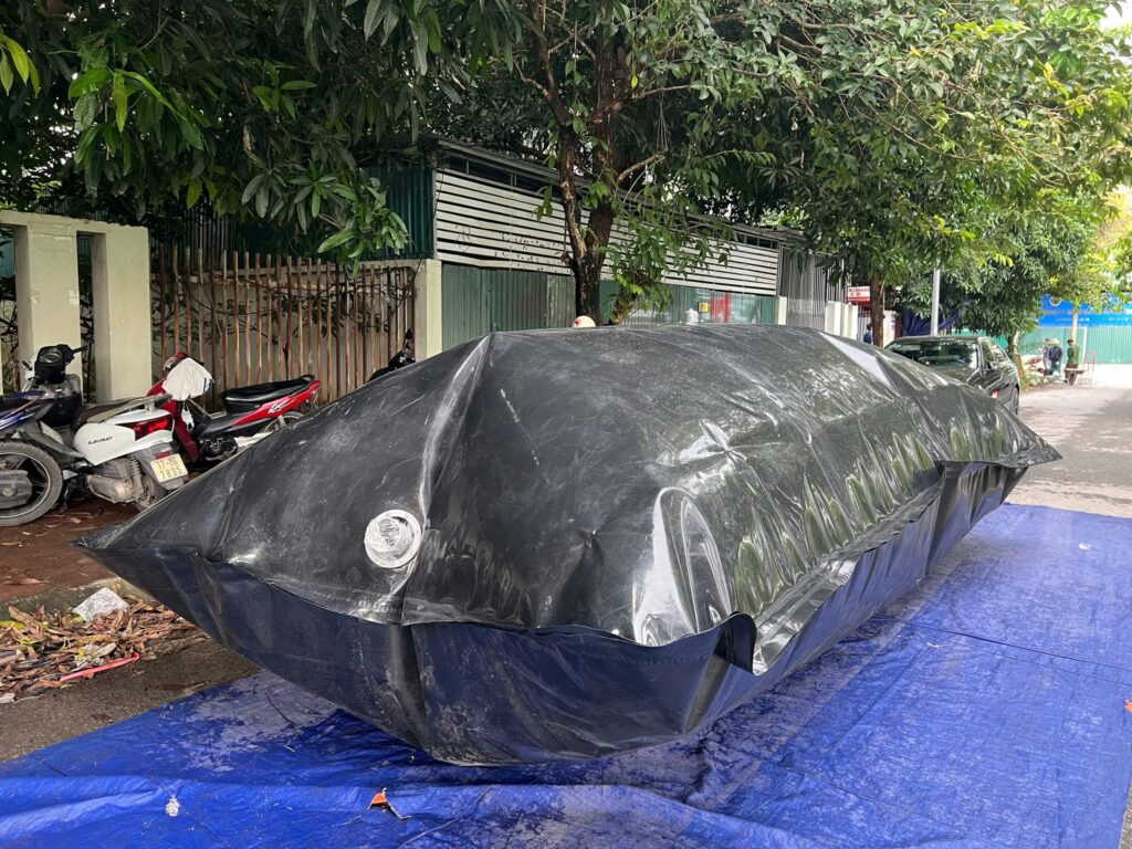 Túi Biogas 100 khối HDPE