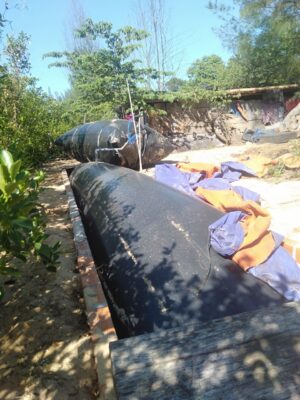 Túi Biogas 20 khối HDPE hộ gia đình