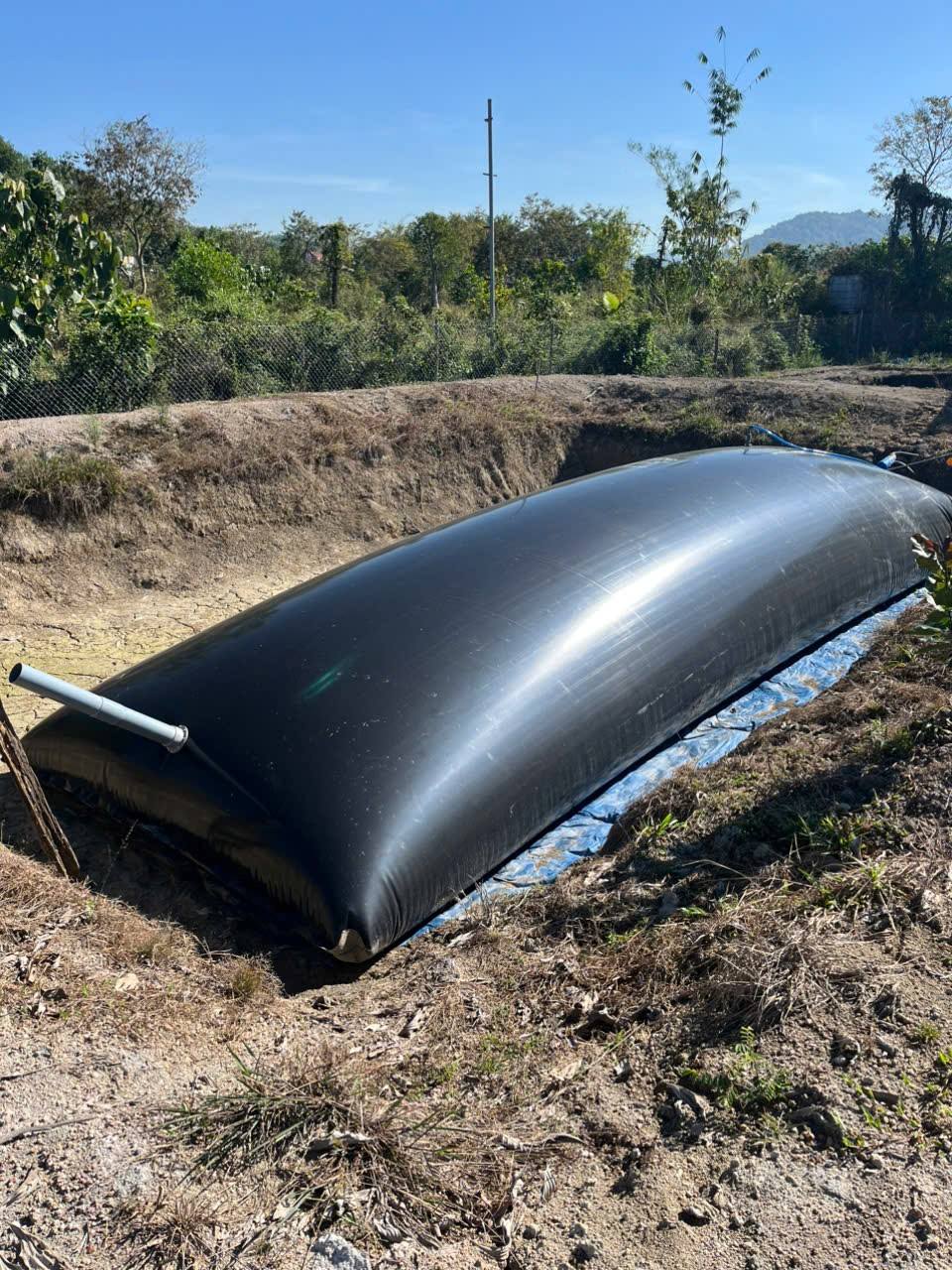 Túi Biogas 50 khối HDPE
