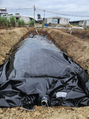 Túi Biogas 350 khối HDPE