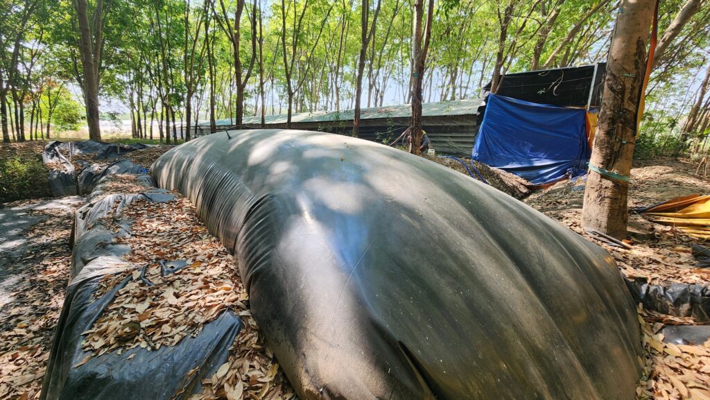 Túi Biogas 350 khối HDPE