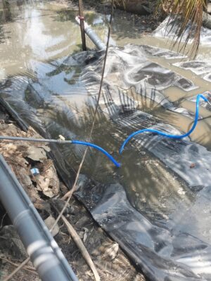 Thi công lắp đặt túi biogas hdpe