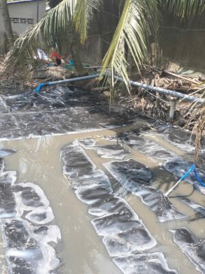 Thi công lắp đặt túi biogas hdpe